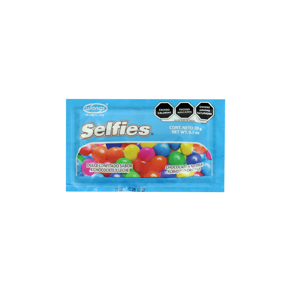 SELFIES TIRA AZUL 24/10PZA