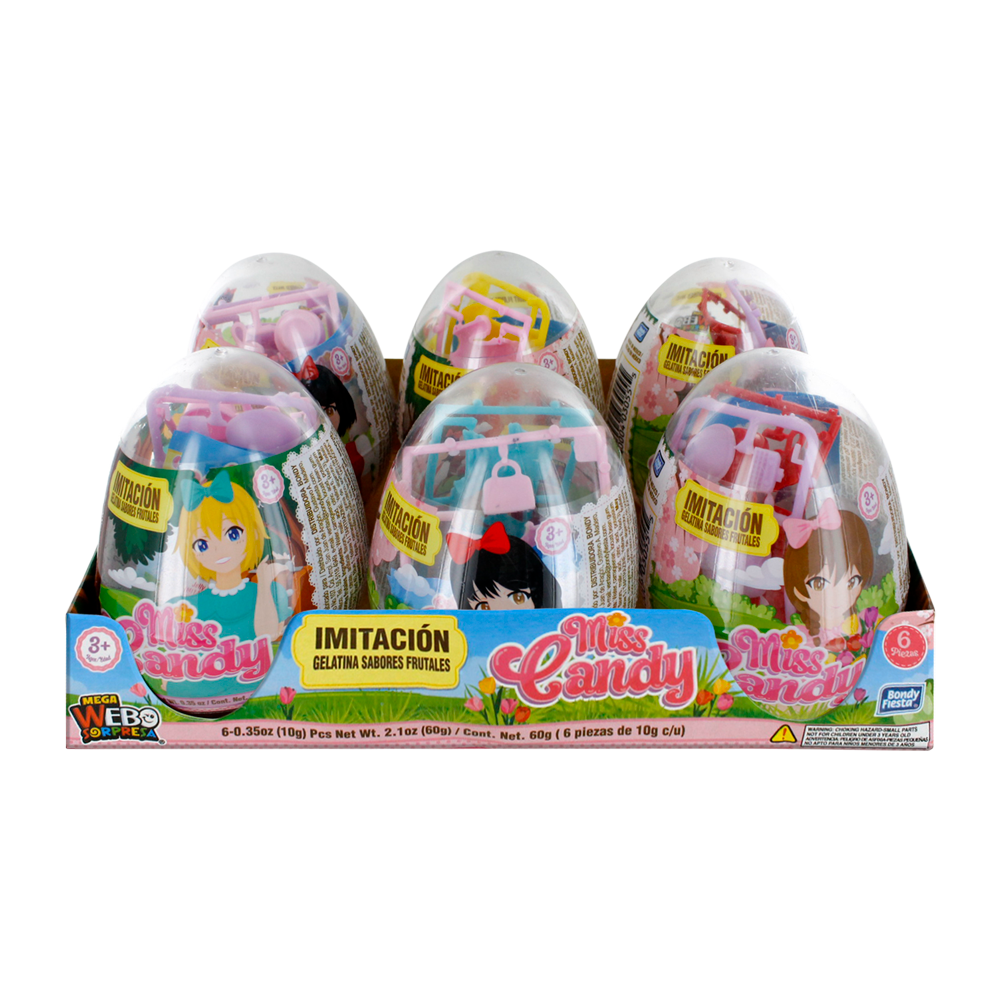 MEGA HUEVO MISS CANDY 12/6