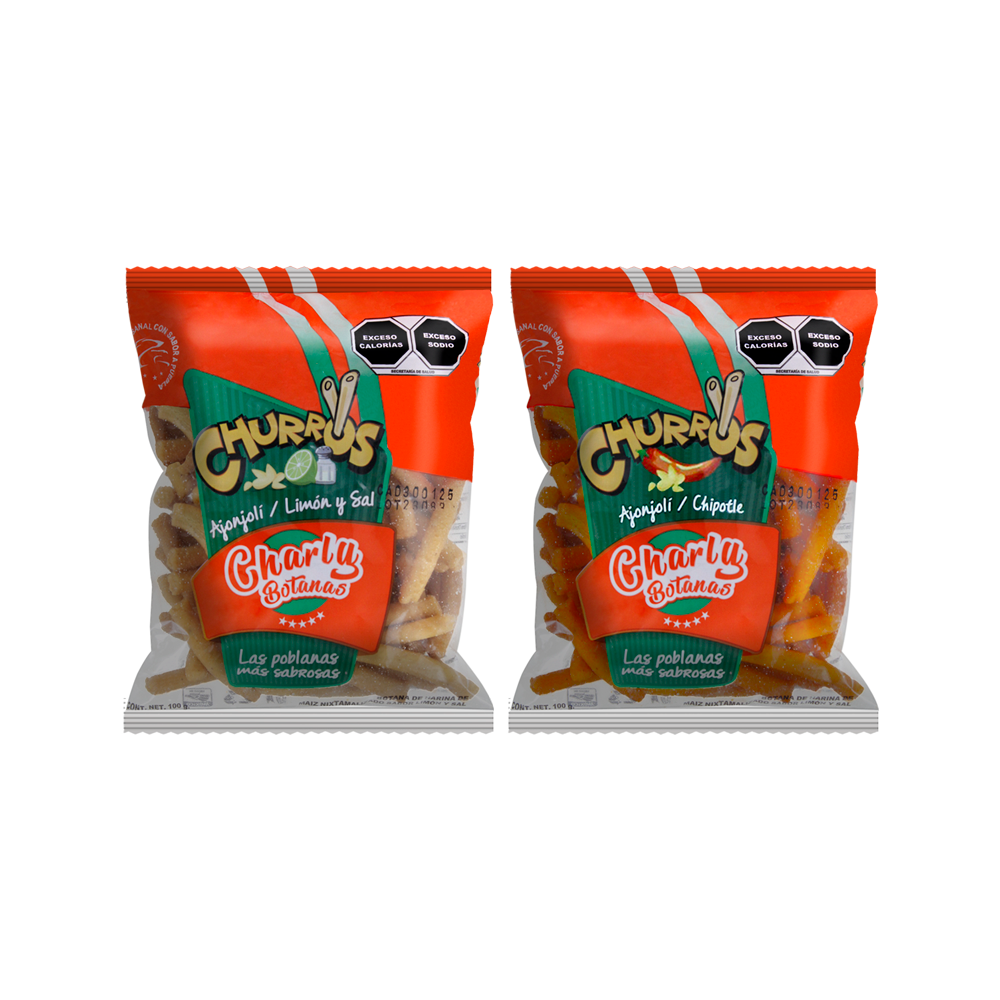 CHARLY SURTIDO 100G C/25 PZS