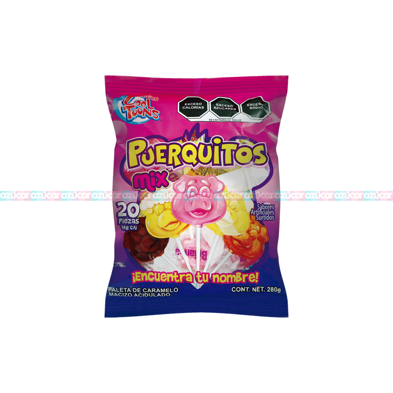 PUERQUITOS MIX 24/20PZA