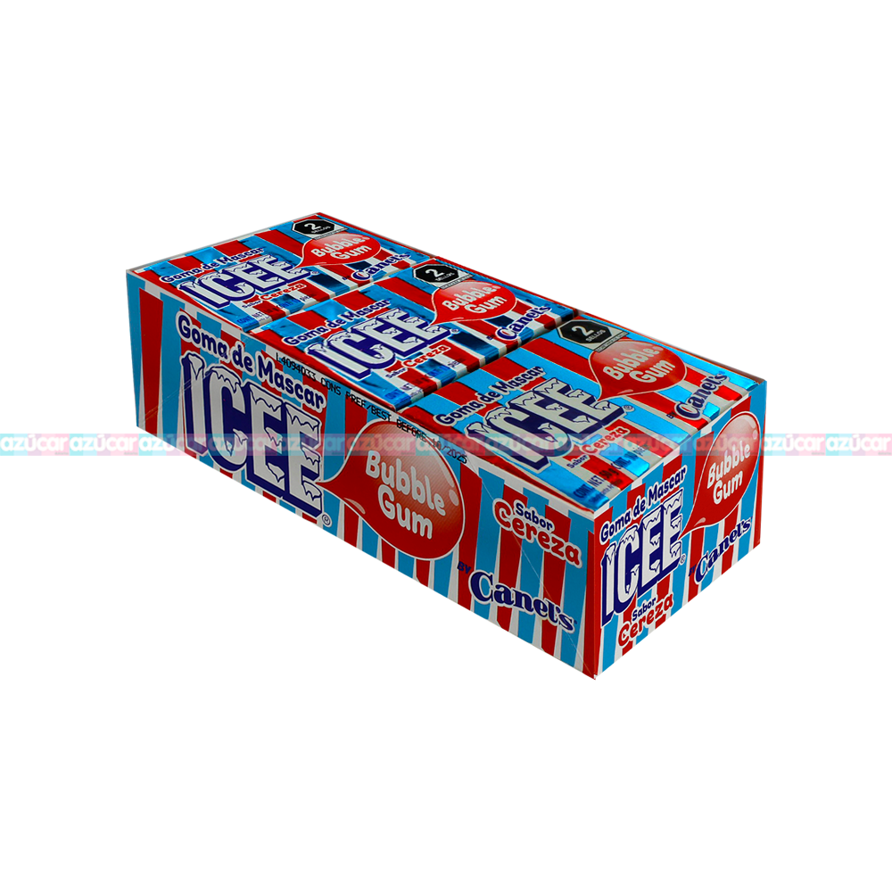 ICEE BUBBLE GUM CEREZA 12/12