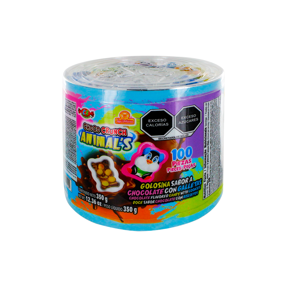 CHOCO CRUNCH ANIMALES 12/100