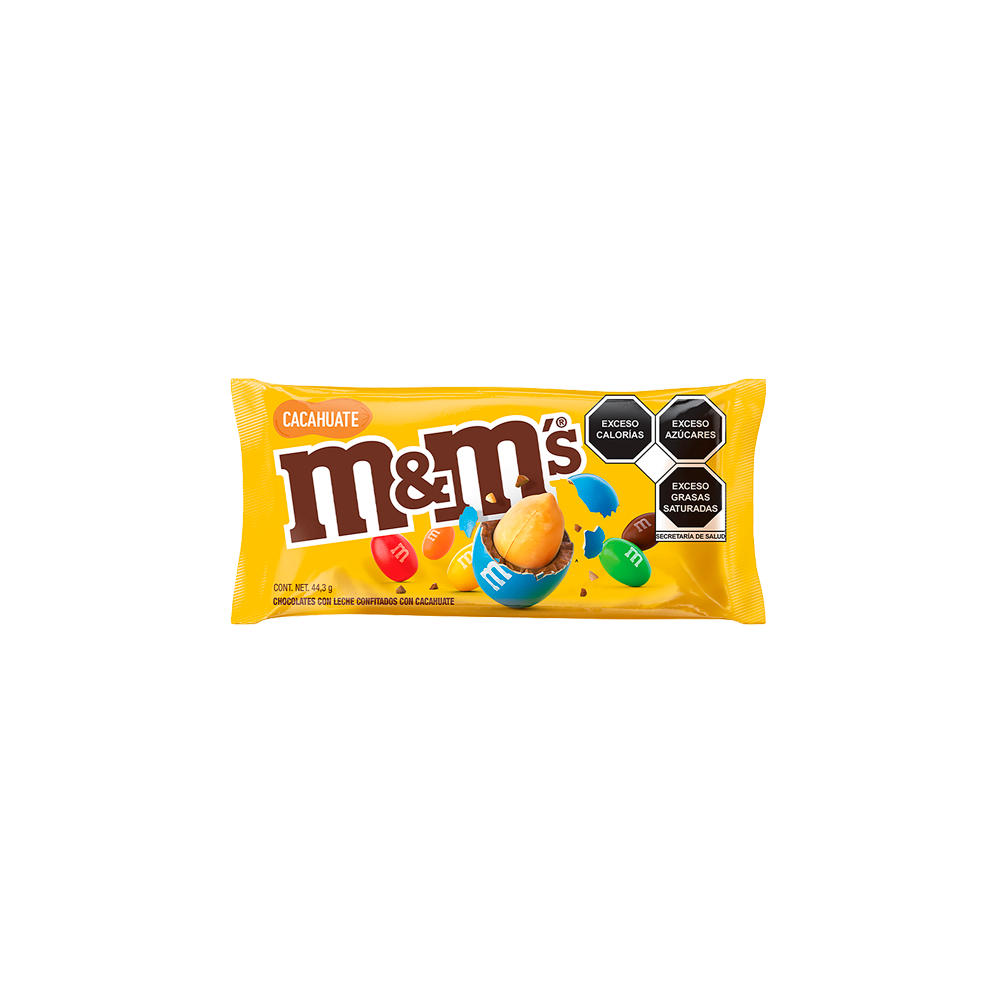 M&M CACAHUATE 32/6