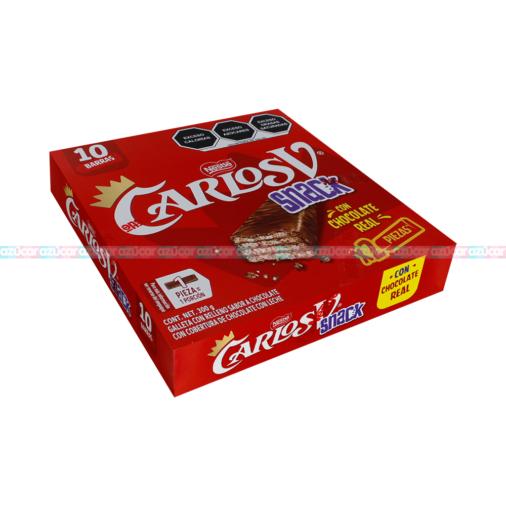 CARLOS V SNACK VARILLERO 8/10