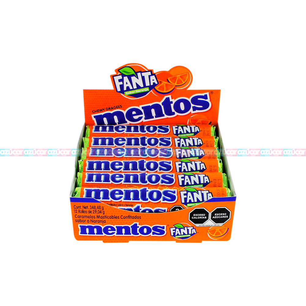 MENTOS FANTA 16/12PZA