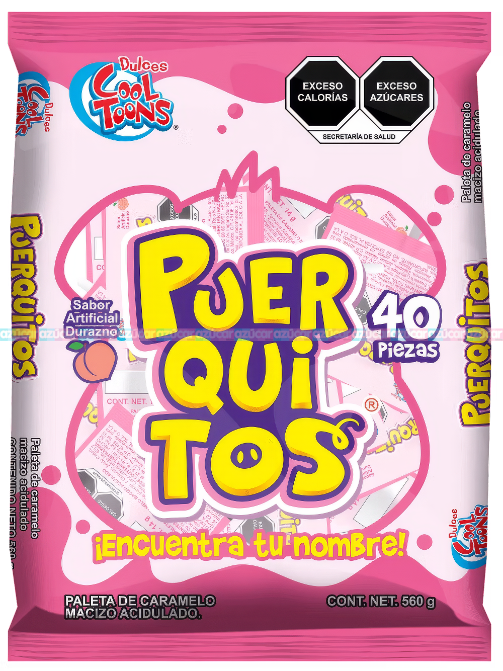 PUERQUITOS COOL TOONS 24/40PZA