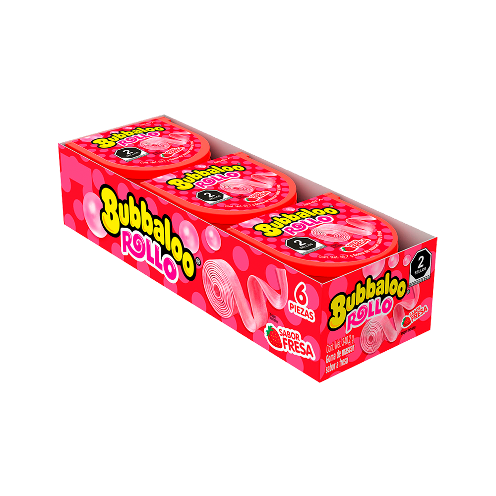 BUBBALOO ROLLO FRESA 18/6