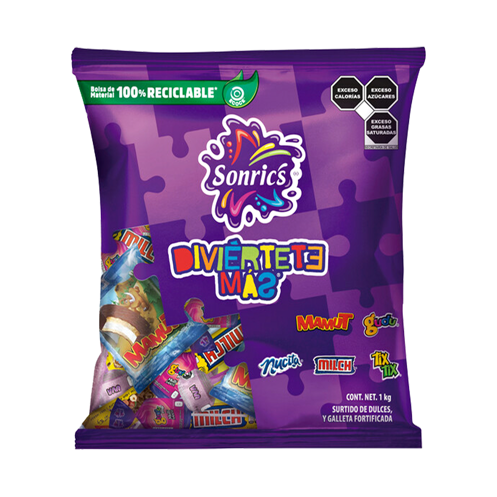 PAQ DIVIERTETE MAS 6/1Kg