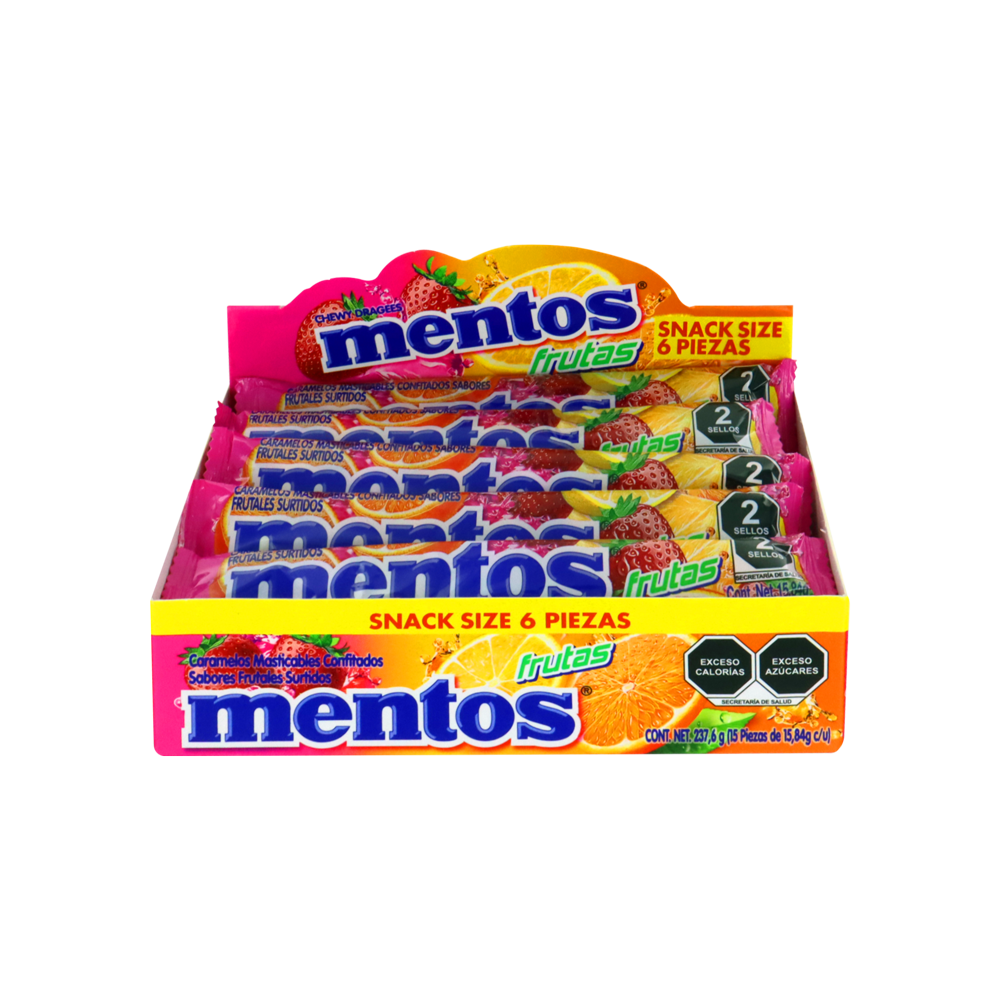 MENTOS CANDY FRUIT 20/15