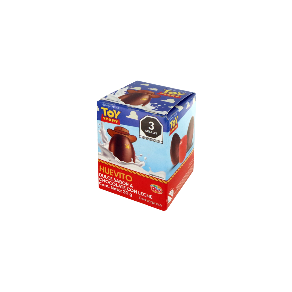 HUEVO TOY STORY 8/6PZ