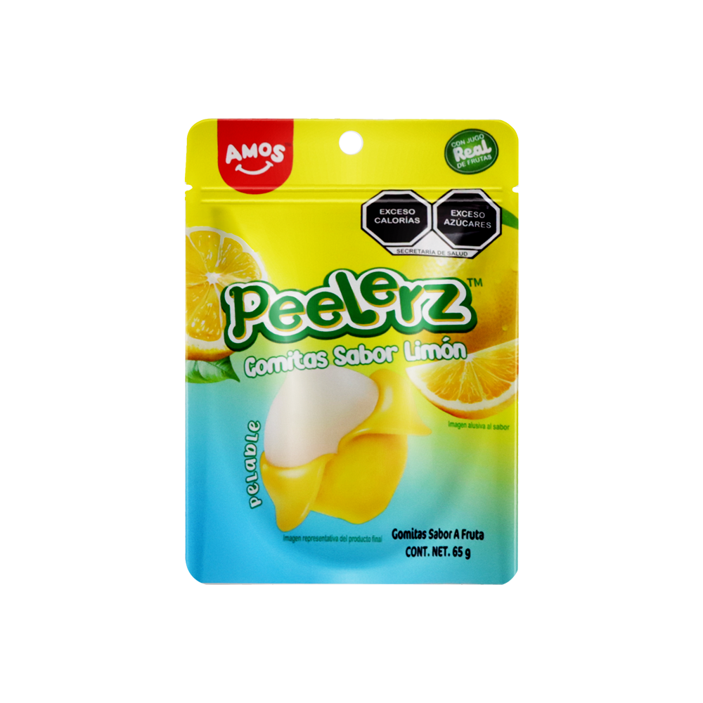 PEELERZ GOMITAS LIMON 6/8 PZA