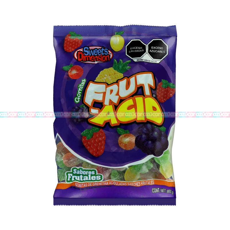 XXX GOMITAS FRUT-ACID 12/900G