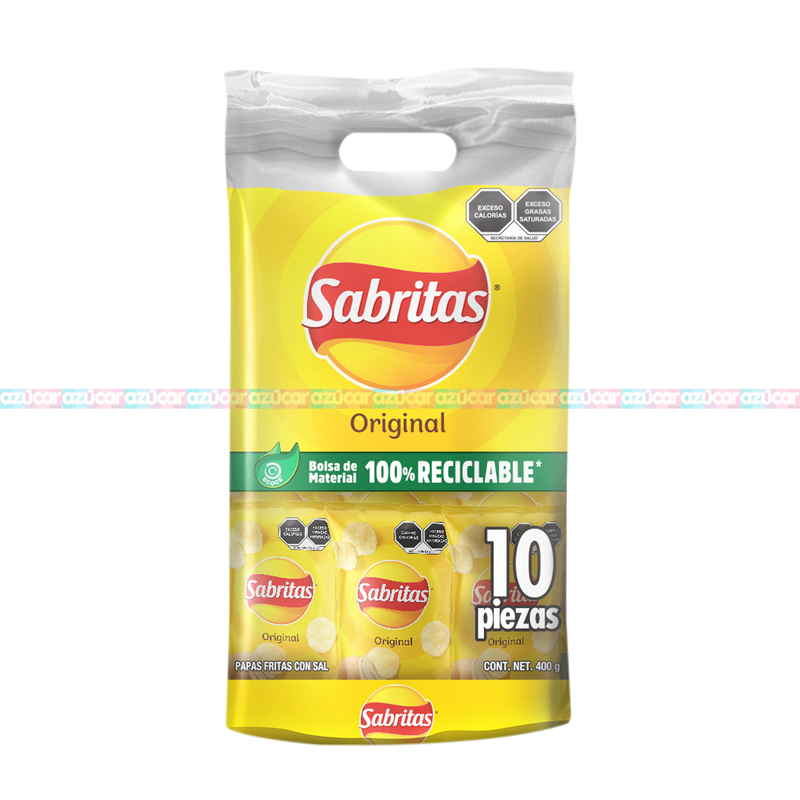 SABRITAS SAL 40G 5/10 PZS
