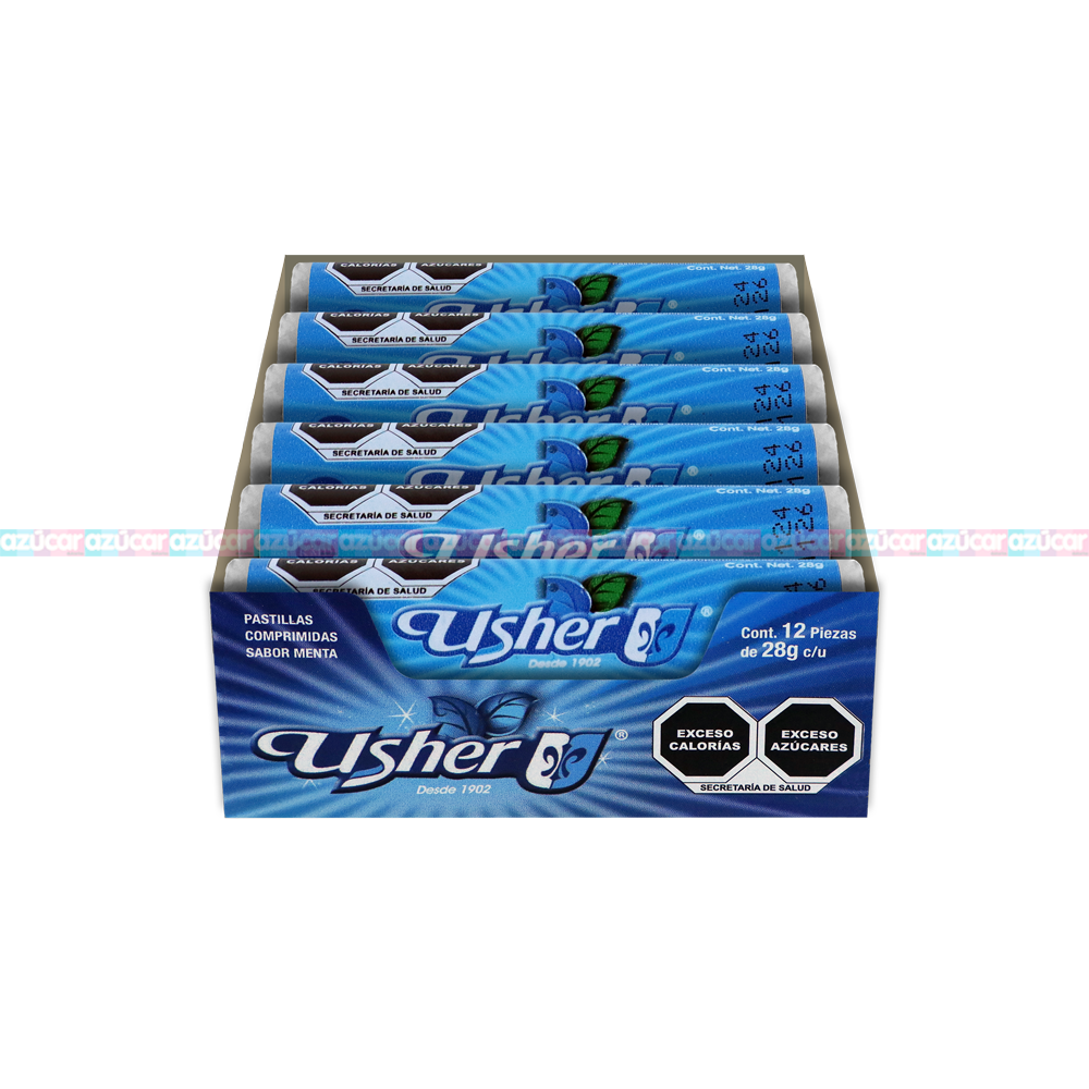 USHER TUBO MENTA 24/12