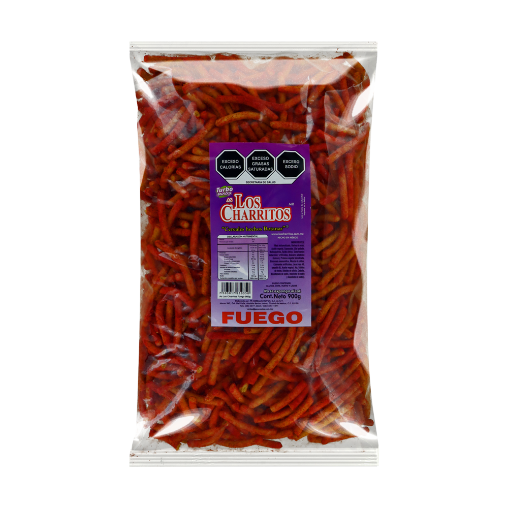 LOS CHARRITOS FUEGO 10/900GRS