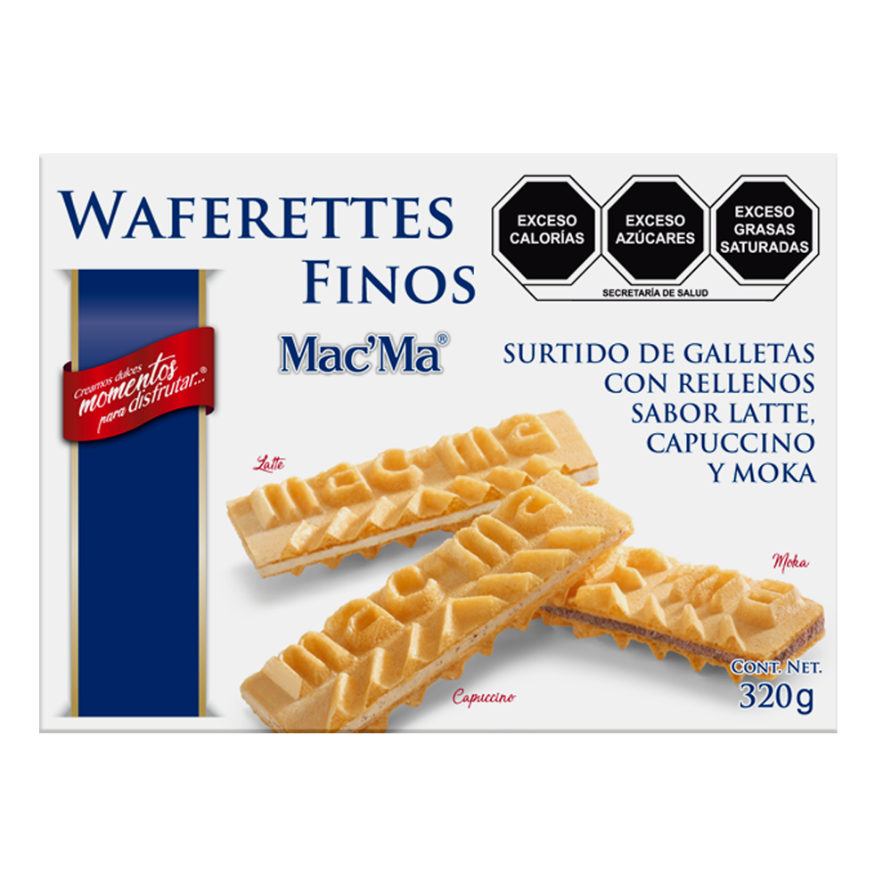 WAFERETTES FINOS 12/320 G
