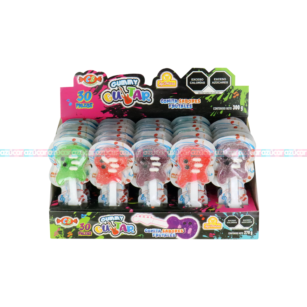 GUMMY GUITAR 12/30PZA