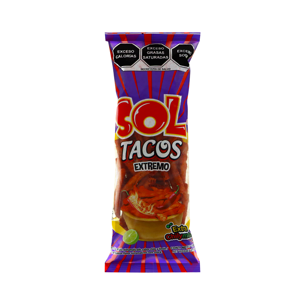 SOL TACOS EXTREMO 54/100G