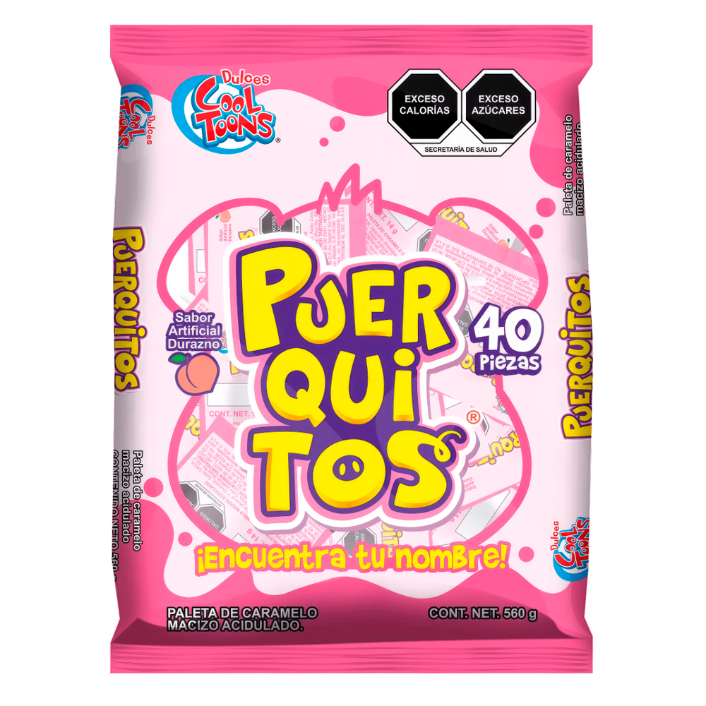 PUERQUITOS COOL TOONS 24/40PZA