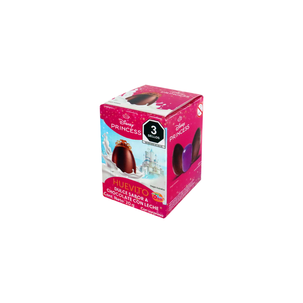 HUEVO PRINCESAS 8/6PZ