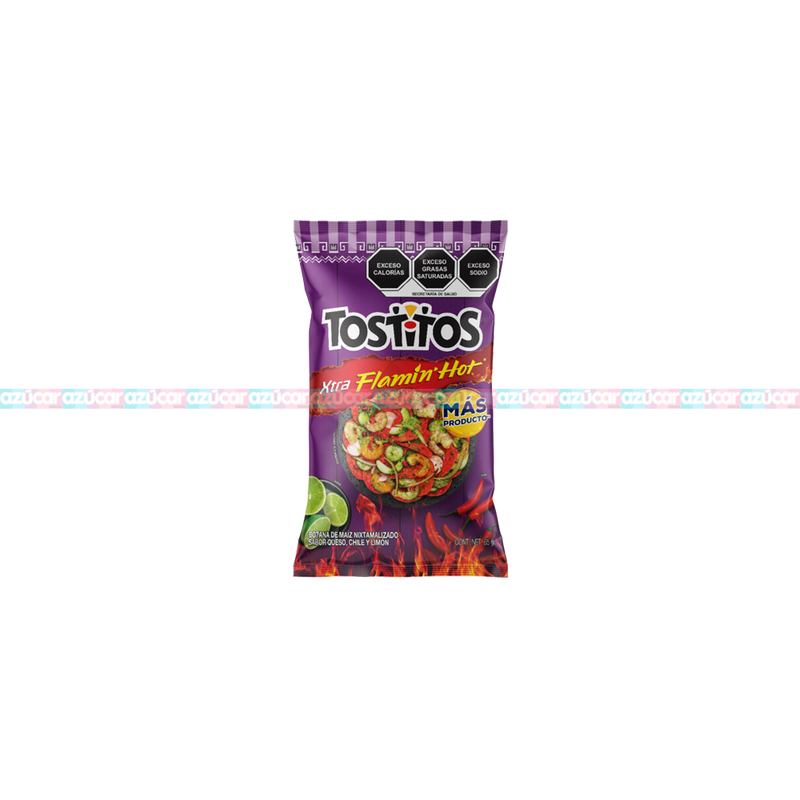TOSTITOS XTRA FLAMIN 65G 1/50