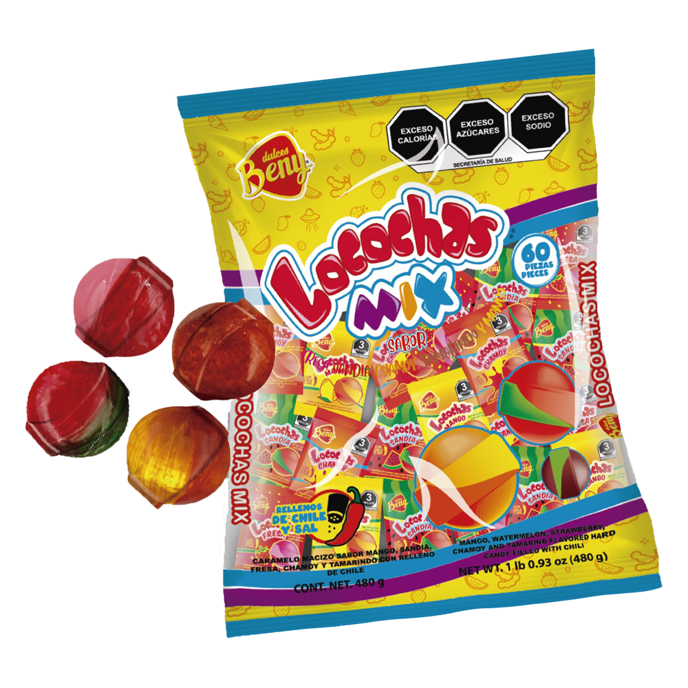 BENY LOCOCHAS MIX 24/60PZA