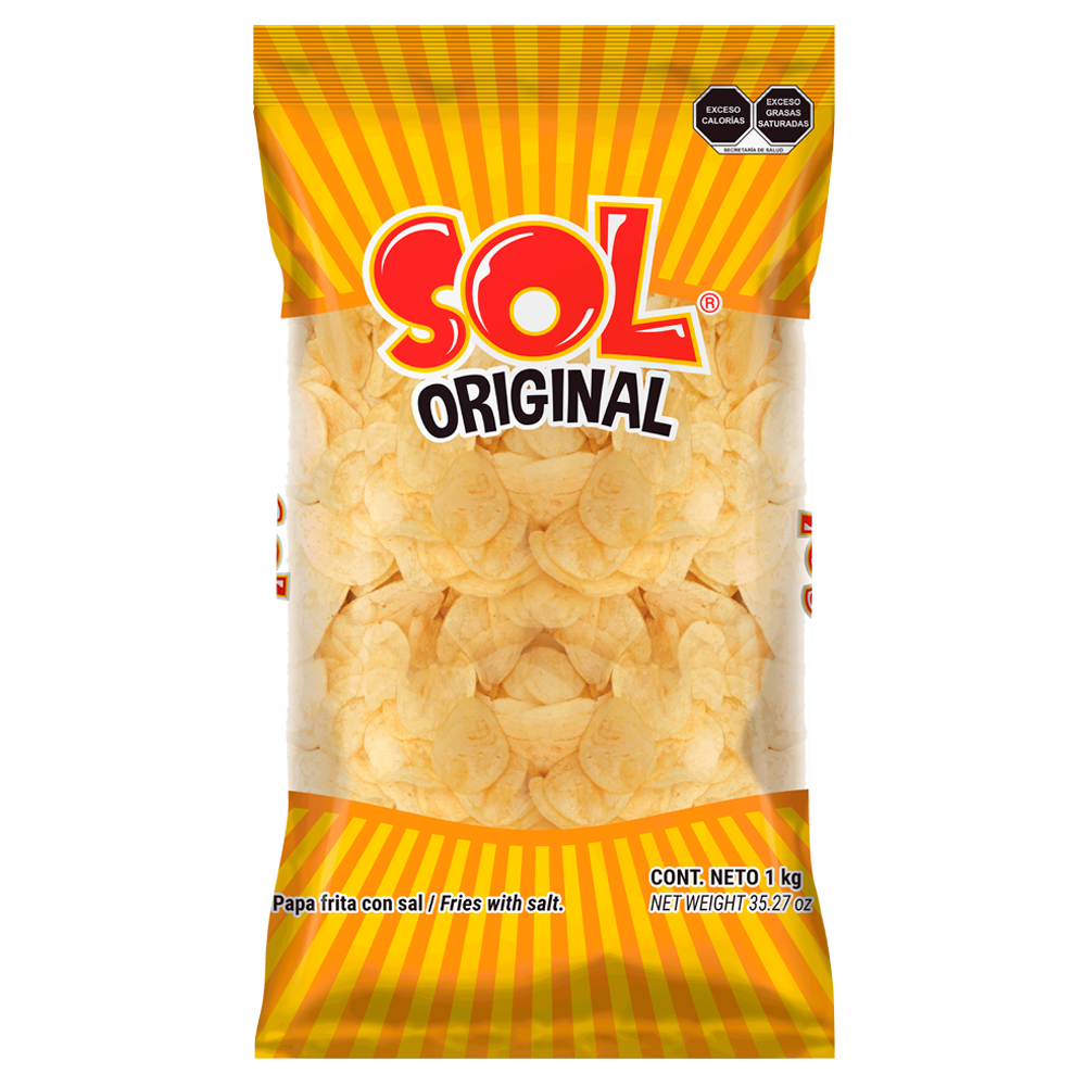 SOL CHIPS SAL 4/1KG