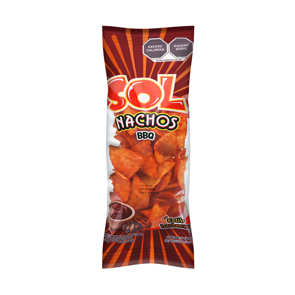 SOL NACHO BBQ 40/100G