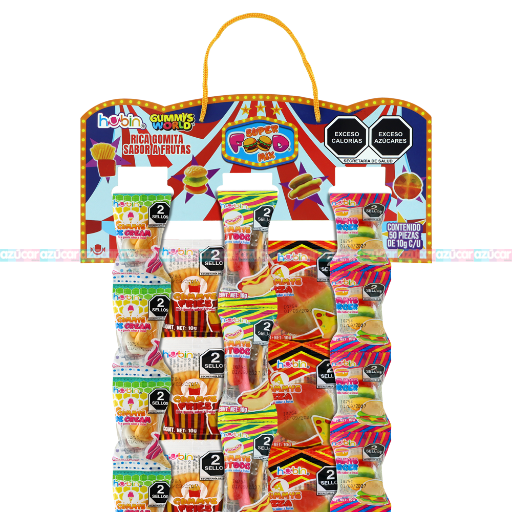 SUPER FOOD MIX TIRA 10/50PZA