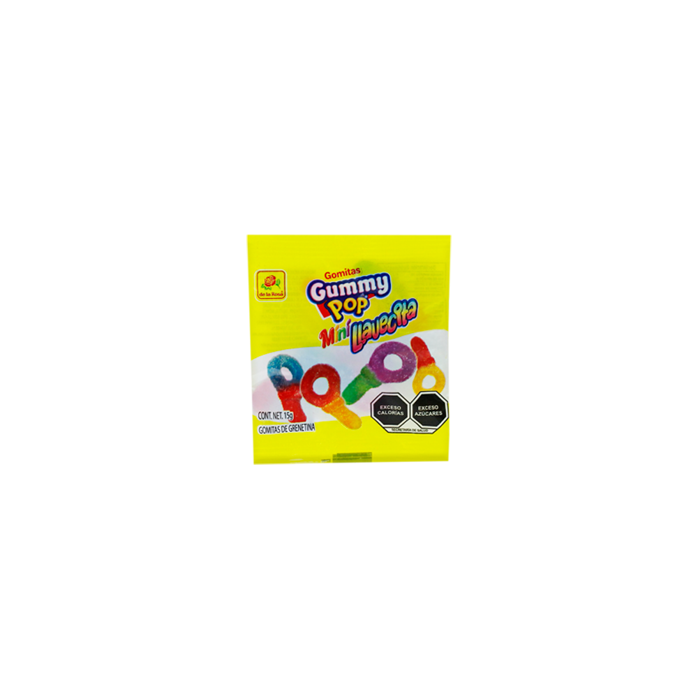 GUMMY POP LLAVECITA 24/20