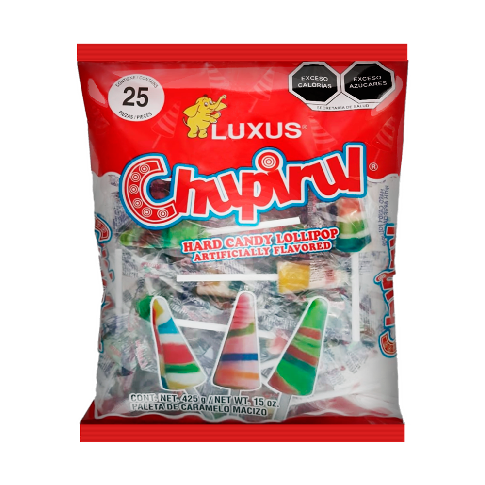 PALETA CHUPIRUL LUXUS 20/25PZA