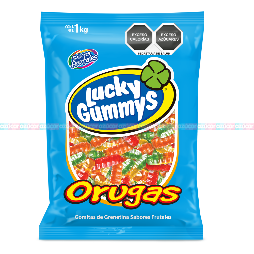 GUMMY LUCKY ORUGA 8/1 Kg