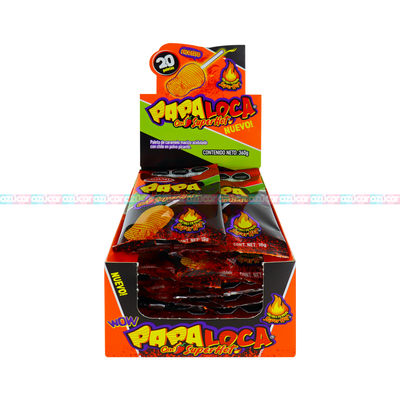 PAPA LOCCA CON SUPER HOT 18/20PZA