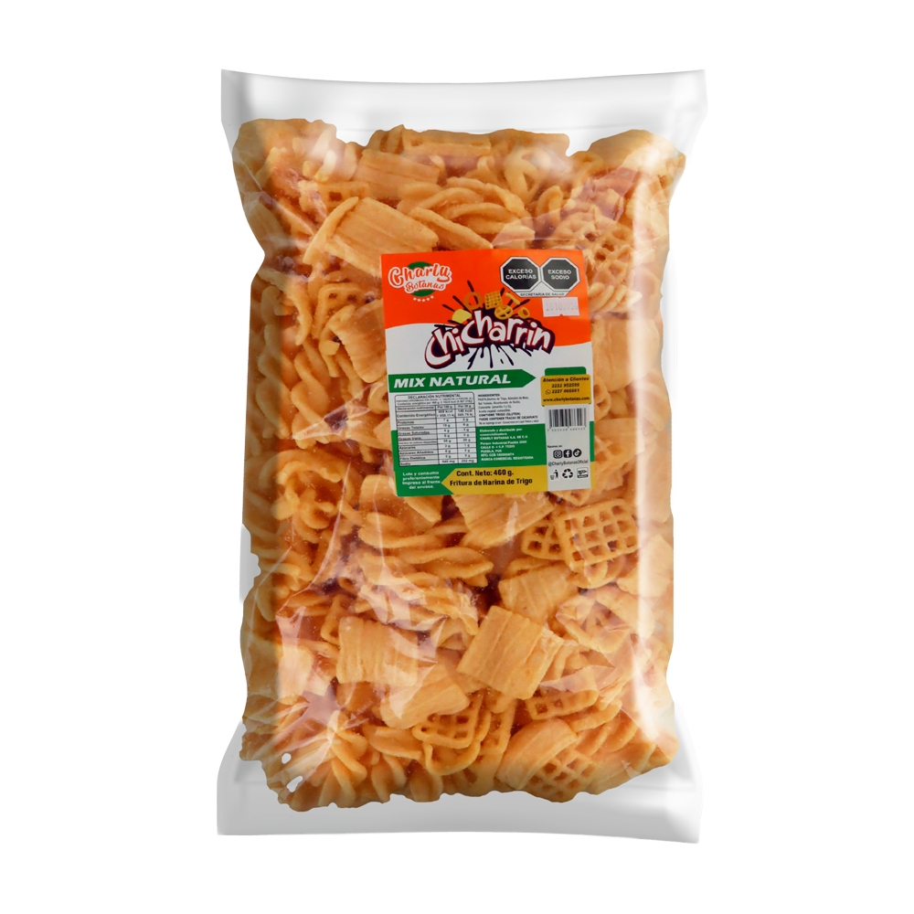 CHARLY CHICHARRIN MIX SAL 5/450 G