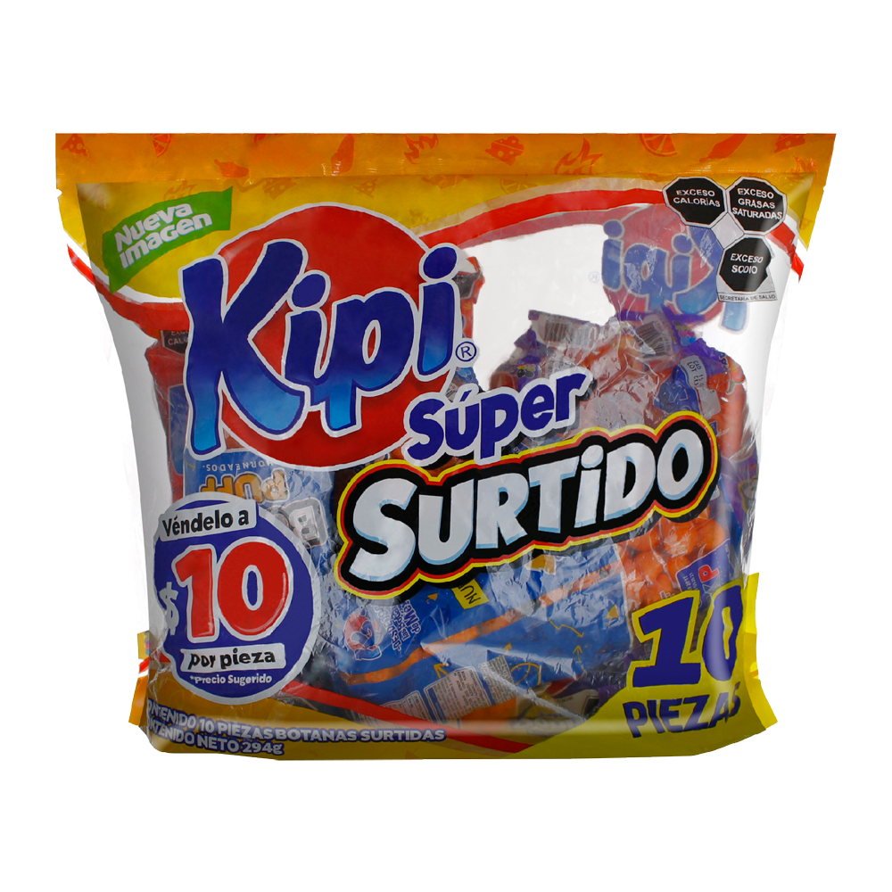 KIPI SUPER SURTIDO 10/10