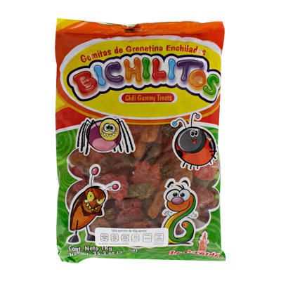 GOMAS BICHILITOS 10/10/100g