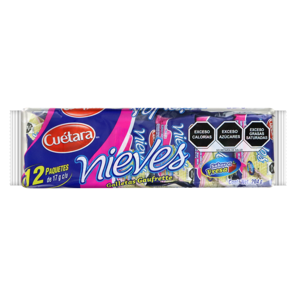 NIEVES FRESA 17GRS 10/12PZA
