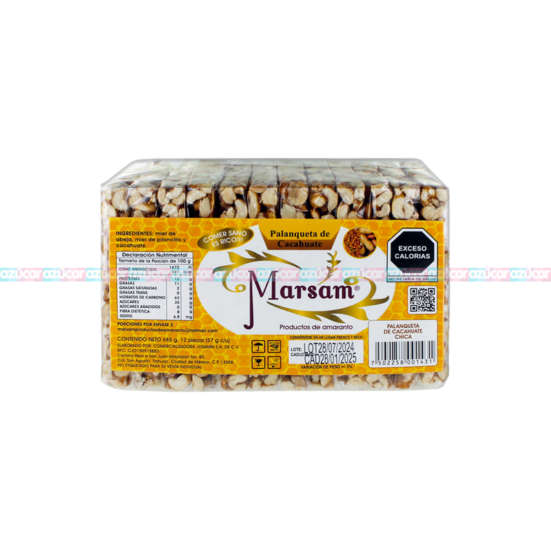 M PALANQUETA CHICA 25/12