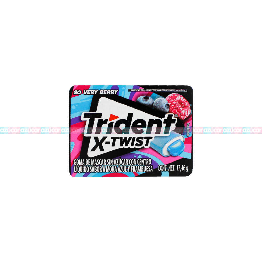 TRIDENT X TWIST BLUEBERRY 18/8