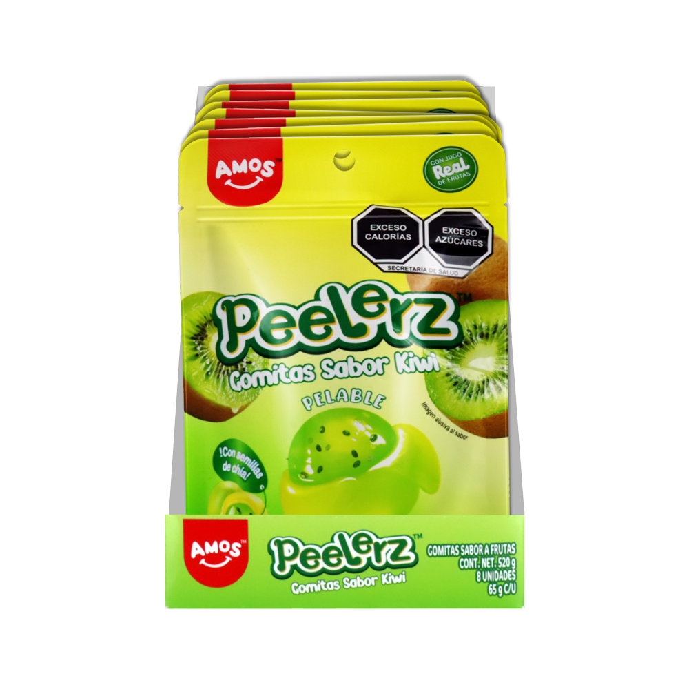 PEELERZ GOMITAS KIWI 6/8 PZA