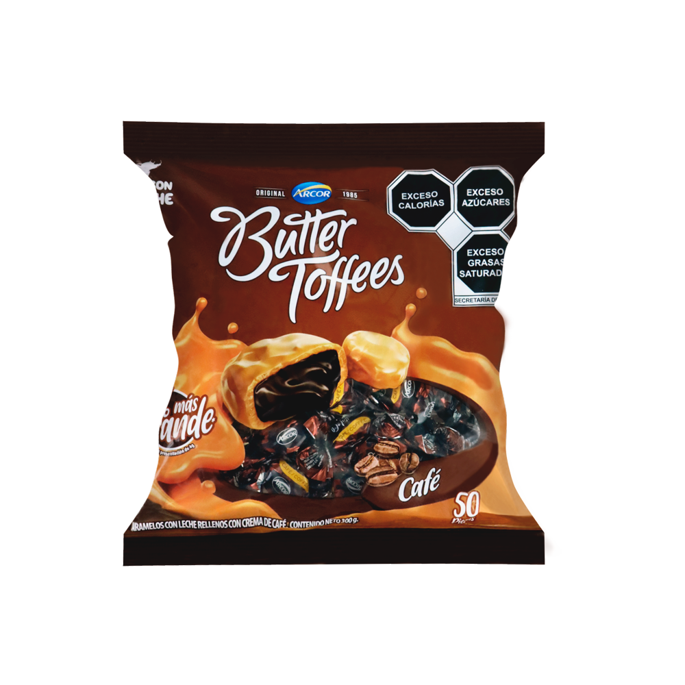BUTTER TOFFEES CAFE 16/50 PZA