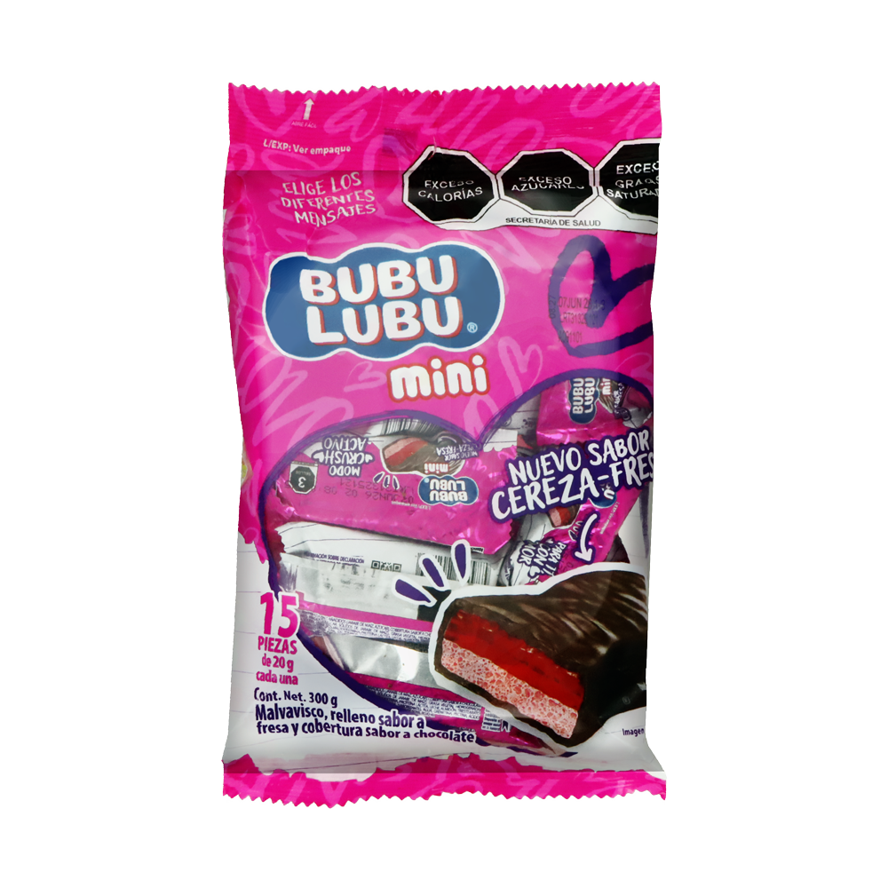MINI BUBULUBU PINK 14/15PZ