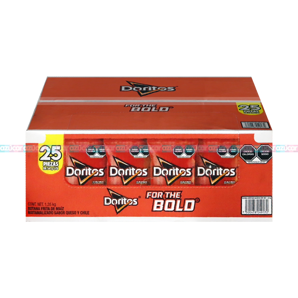 DORITO NACHO C/25 PACK