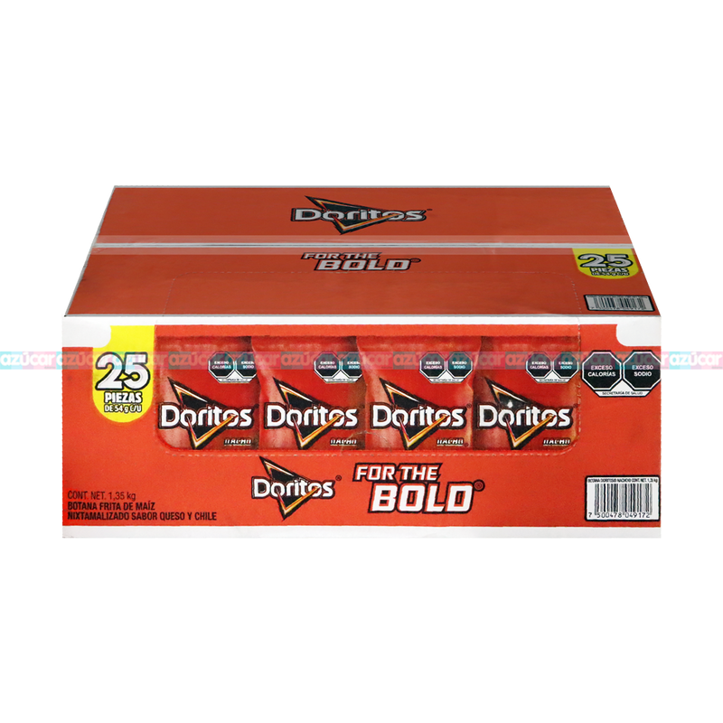 DORITO NACHO C/25 PACK