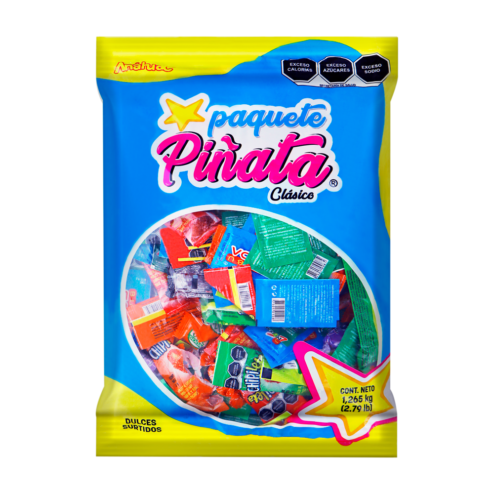 PIÑATA ANAHUAC 6/1,265GRS