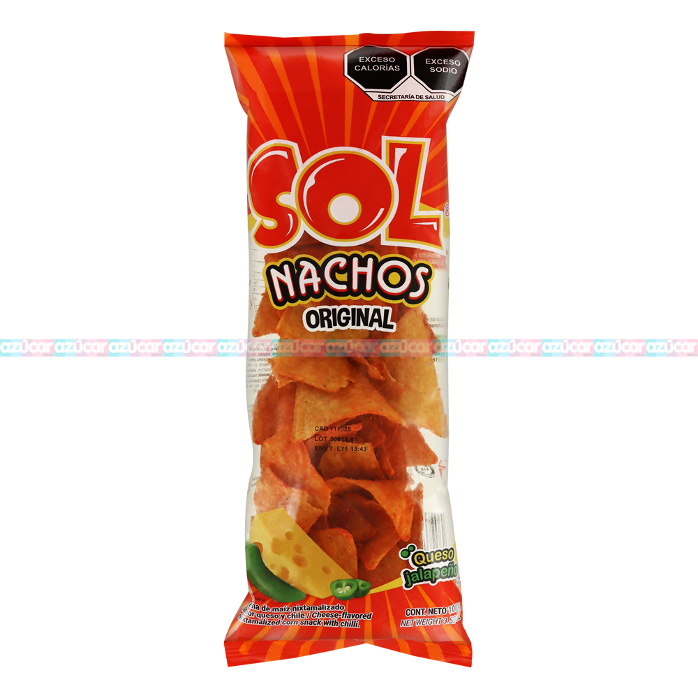 SOL NACHOS ORIGINAL 40/100GRS