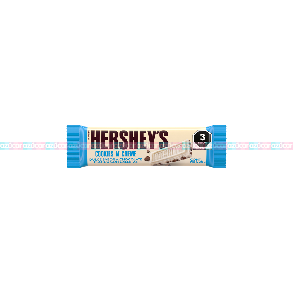 HERSHEY COOKIES 20GRS 12/12 240GRS