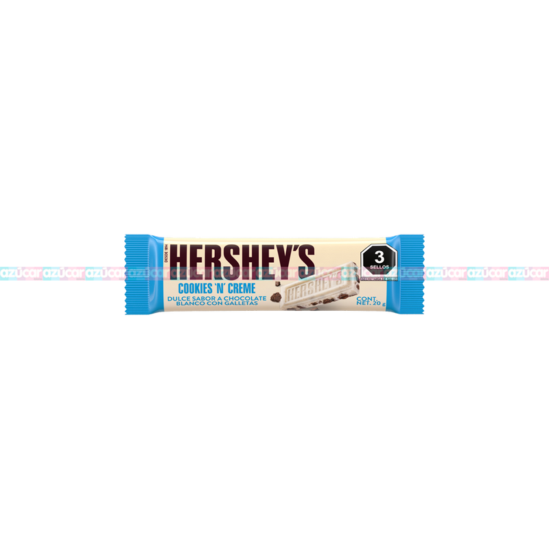 HERSHEY COOKIES 20GRS 12/12  240GRS