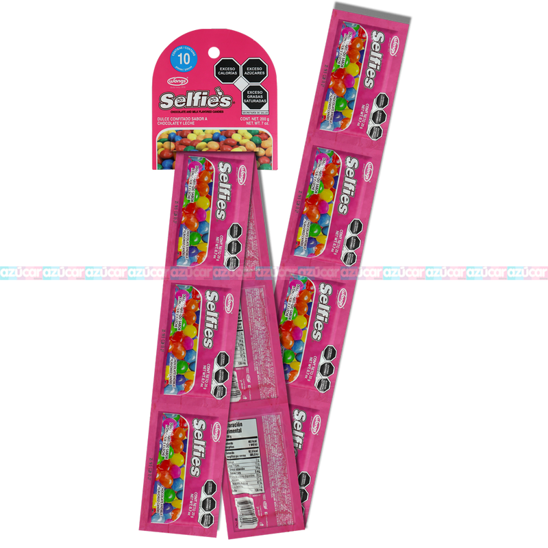 SELFIES TIRA ROSA 24/10PZA