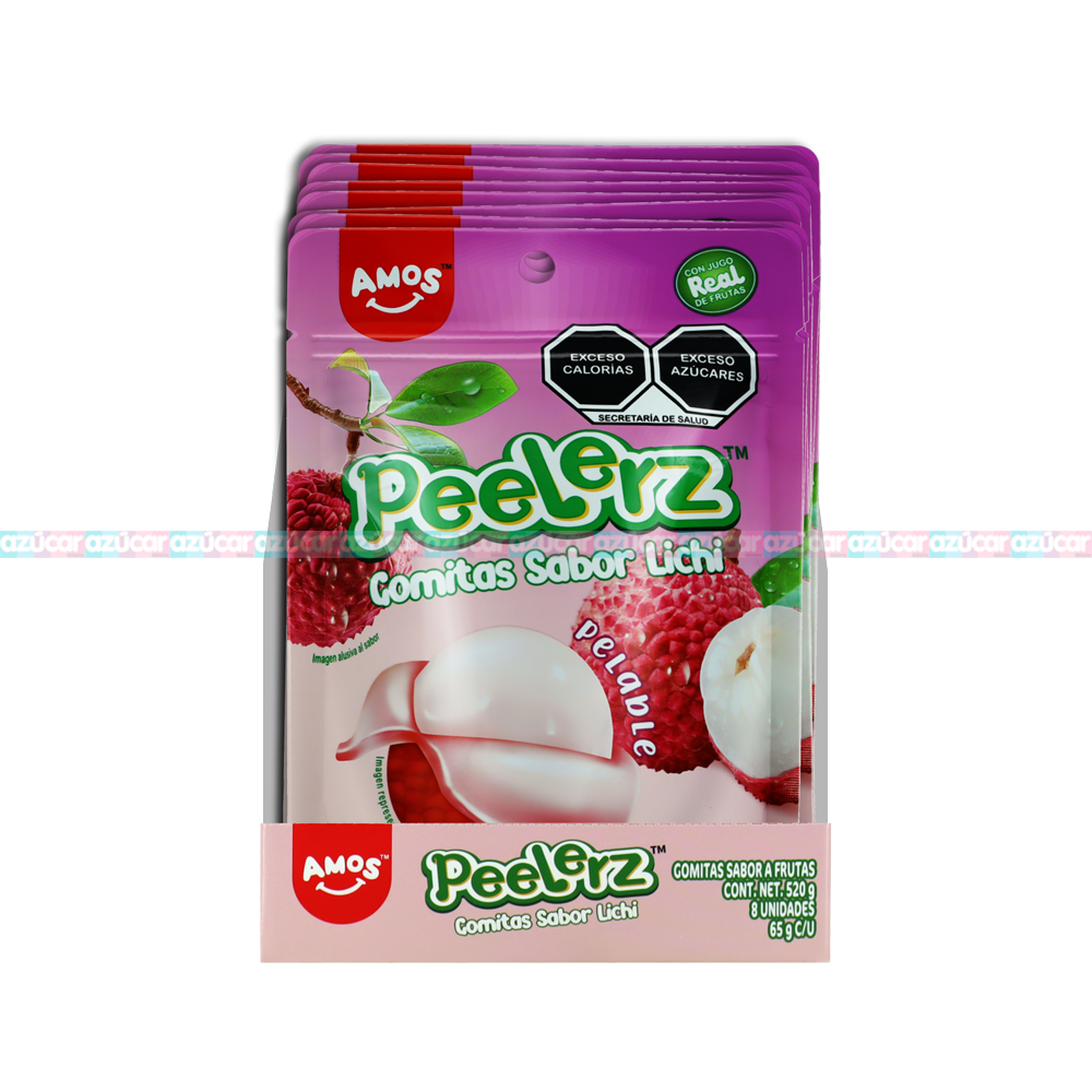 PEELERZ GOMITAS LINCHI 6/8 PZA